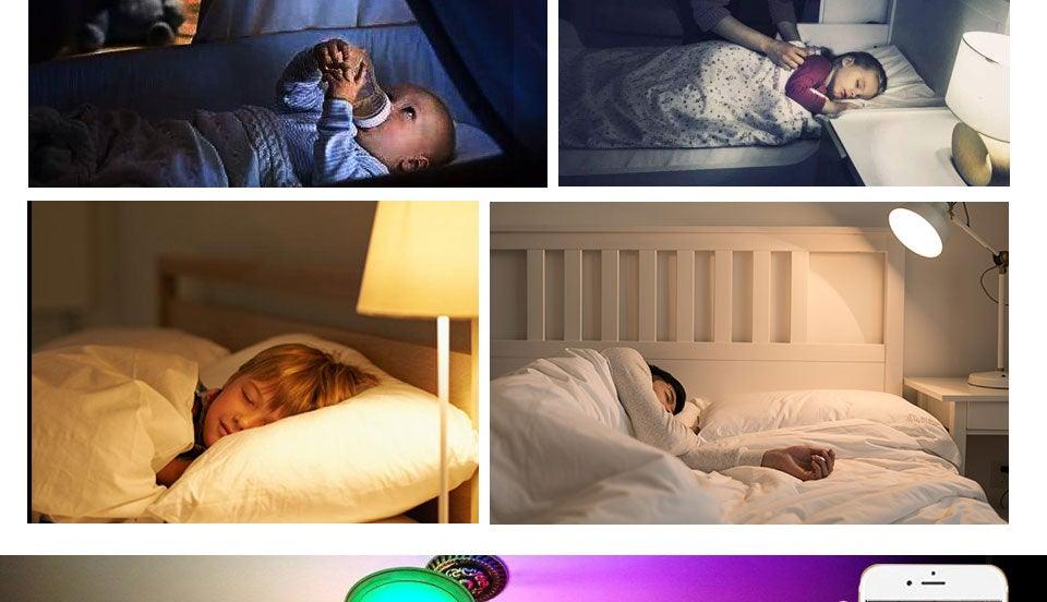 Bluetooth E27 LED Bulb RGB Smart Light Bulbs 15W B22 RGBW RGBWW Lampada Colorful Dimmable Phone APP Control LED Lamp For Home WiFi & Bluetooth 5.0, Compatible w/ Alexa & Google Without Hub, Dimmable, Music Sync, Schedules, Color Changing Light Bulb RGBW