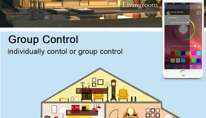 Bluetooth E27 LED Bulb RGB Smart Light Bulbs 15W B22 RGBW RGBWW Lampada Colorful Dimmable Phone APP Control LED Lamp For Home WiFi & Bluetooth 5.0, Compatible w/ Alexa & Google Without Hub, Dimmable, Music Sync, Schedules, Color Changing Light Bulb RGBW