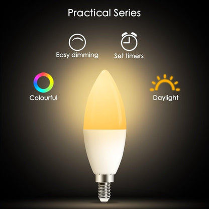 Smart For Home LED Light Bulb E27 E14 GU10 B22 220V 110V  Spot Magic Changeable Lamp Lampada+IR Control Decoration RGB White  Compatible with Alexa Google Home, RGBCW Smart GU10 Bulb, WiFi Smart LED Spot Light Bulb Indoor Decoration